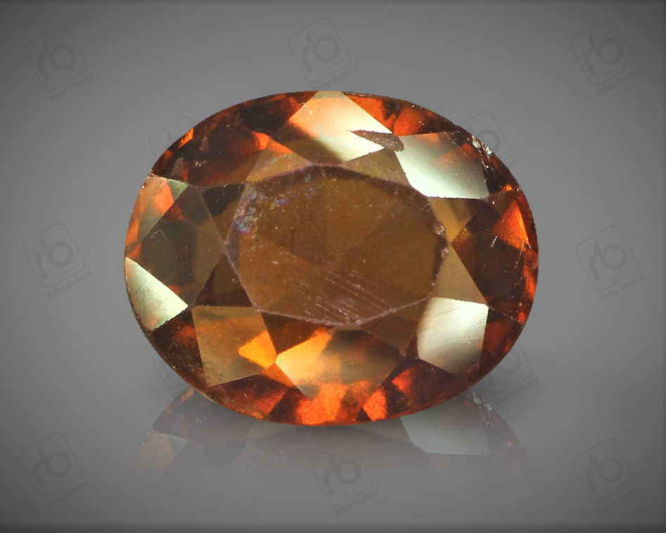 Hessonite garnet clearance stone